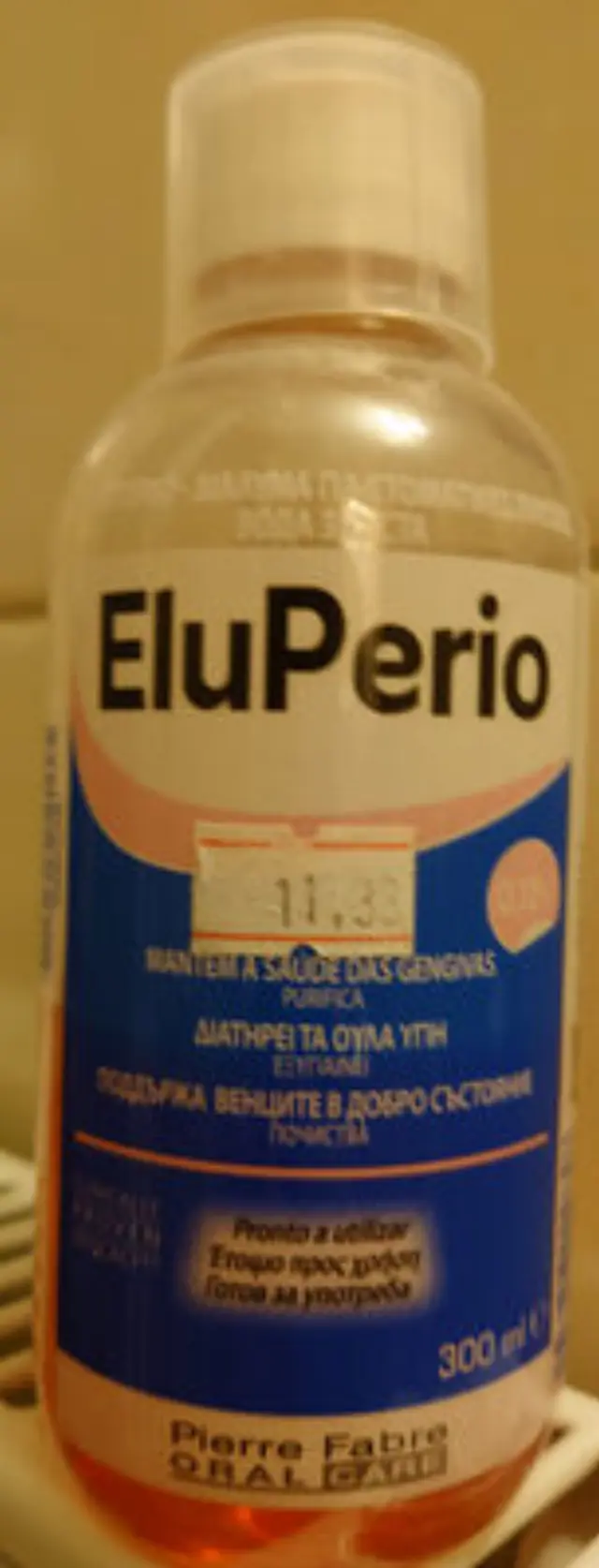 Elgydium EludrilPerio Χλωρεξιδίνη 0.12% Στοματικό Διάλυμα για την Ουλίτιδα 300ml