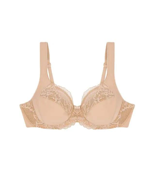 Triumph Σουτιέν Modern Lace+Cotton W02 Μπεζ 2