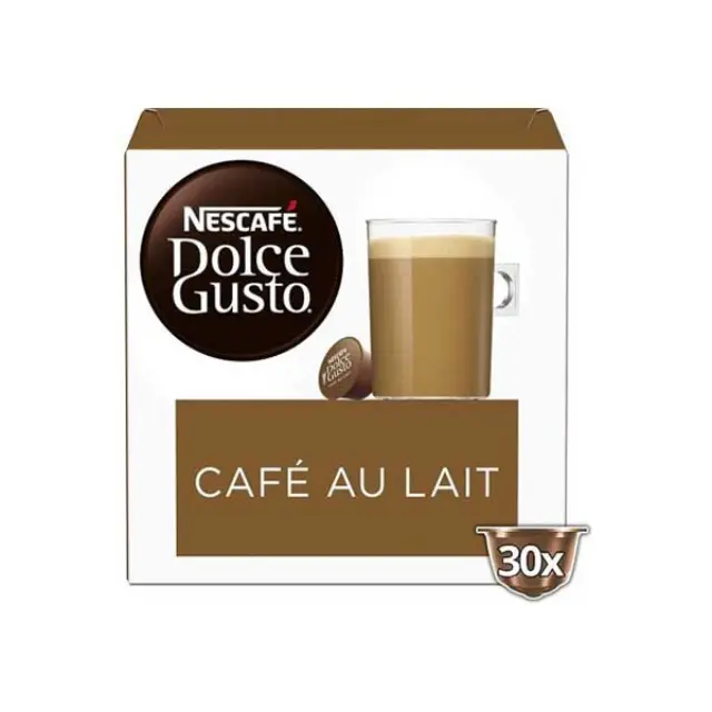 Nescafe Cafe Au Lait Κάψουλες Dolce Gusto 30τμχ