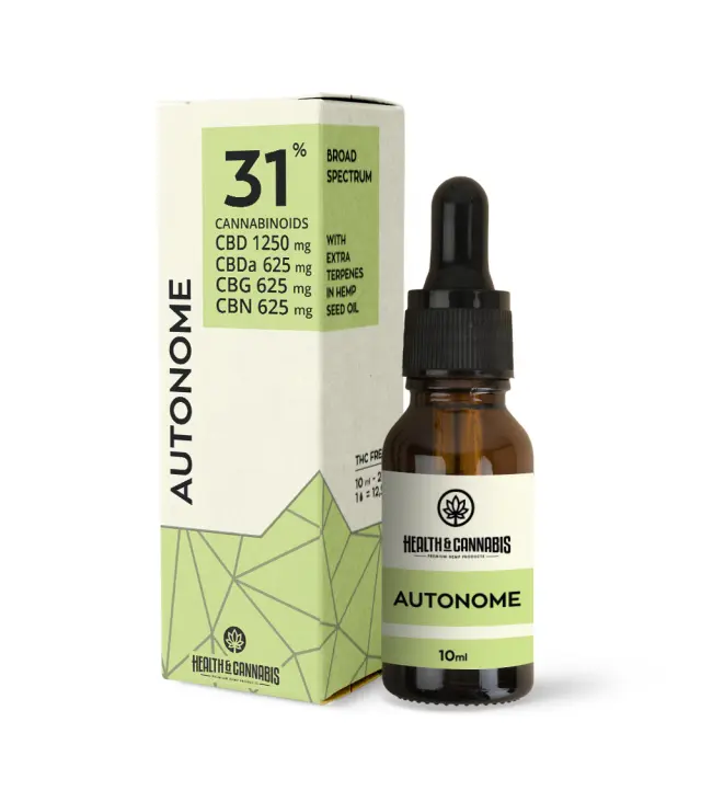 Health & Cannabis Autonome CBD CBDa CBG CBN 31% 2