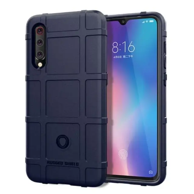Rugged Anti Shock Θήκη ΟΕΜ Κάλυμμα Πλάτης για Xiaomi Mi 9- Mπλε