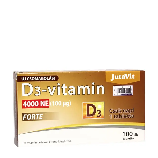 JutaVit Vitamin D3 4000 IU Forte tablet