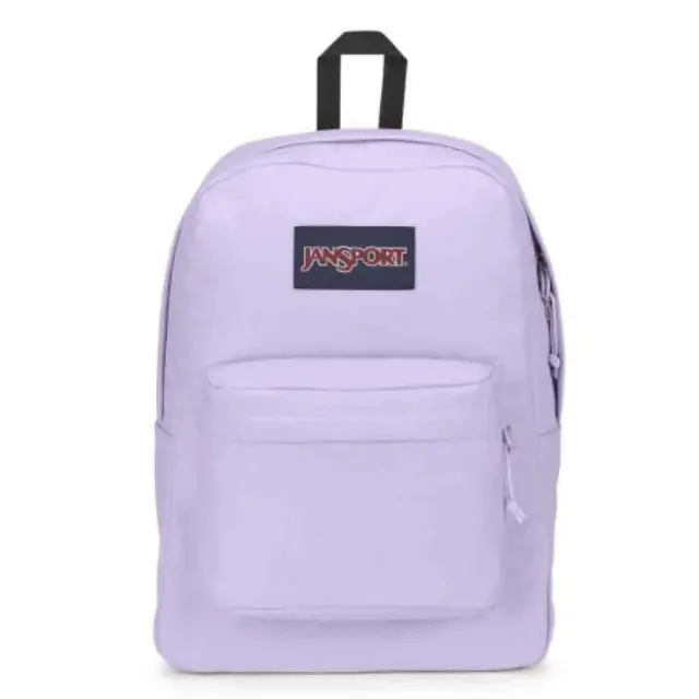 JanSport SuperBreak One Backpack Unisex Σακίδιο Πλάτης Υφασμάτινο - Pastel Lilac EK0A5BAGW30