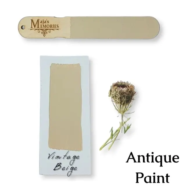 Χρώμα-εφέ πατίνας Antique Paint Maja's Memories, 150ml, Vintage Beige
