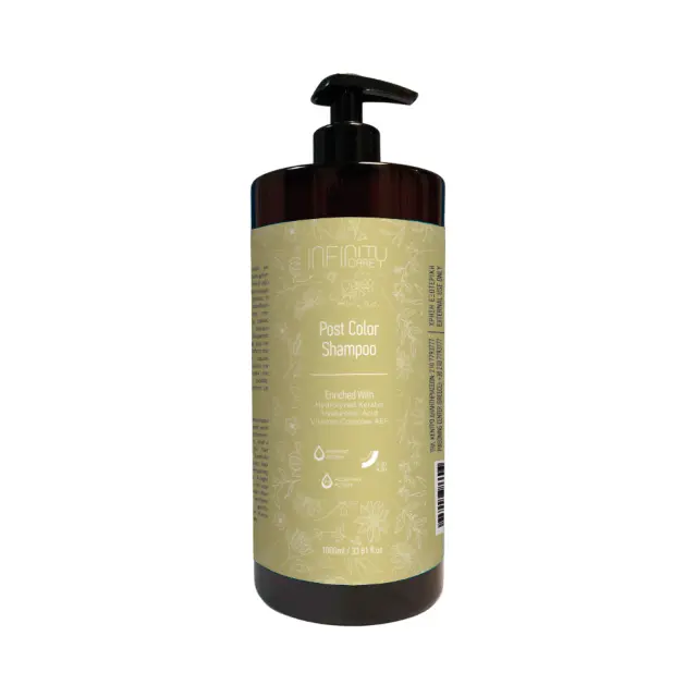 Post Color Shampoo 1000ml by Infinity Care: Κλειδώστε τη Ζωντάνια του Χρώματος στα Μαλλιά σας!