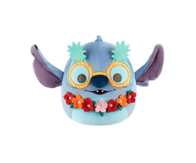 Squishmallows- Λούτρινο Disney Stitch with Flowers 20εκ. / JWSQ1602 (Jazwares)