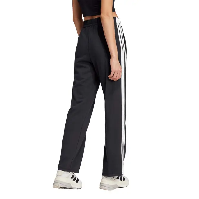 adidas Sportswear Women's Essentials 3-Stripes Open Hem French Terry Pants Μαύρο JW7182 (adidas Sportswear) 2