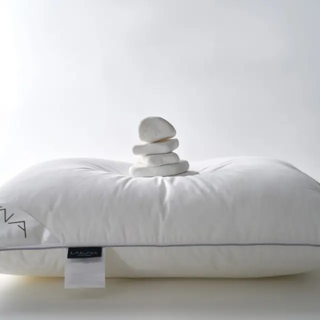 Μαξιλάρι La Luna All Cotton Organic Pillow Firm Λευκό 50 x 70