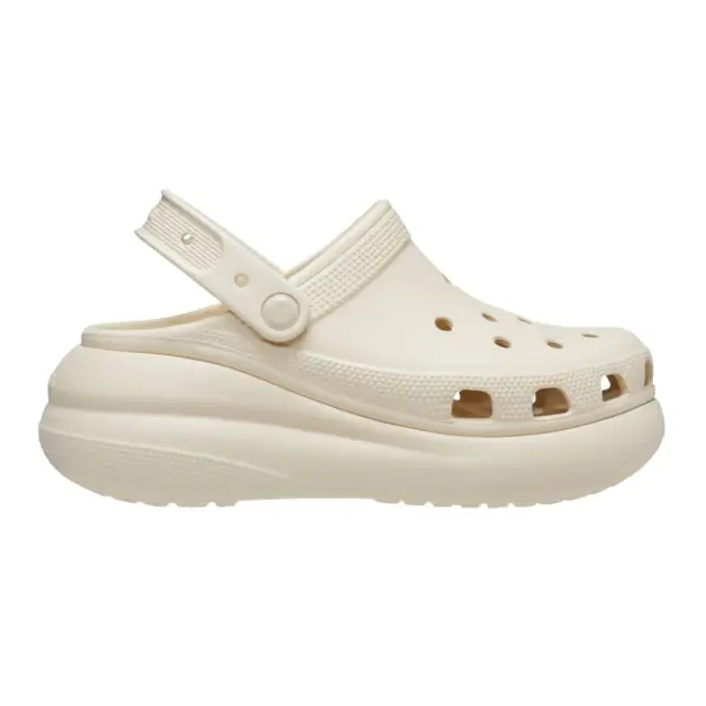 Γυναικείες Ανατομικές Παντόφλες Crocs Classic Crush 207521 2Y2 Μπεζ Μπεζ - L(39-40)