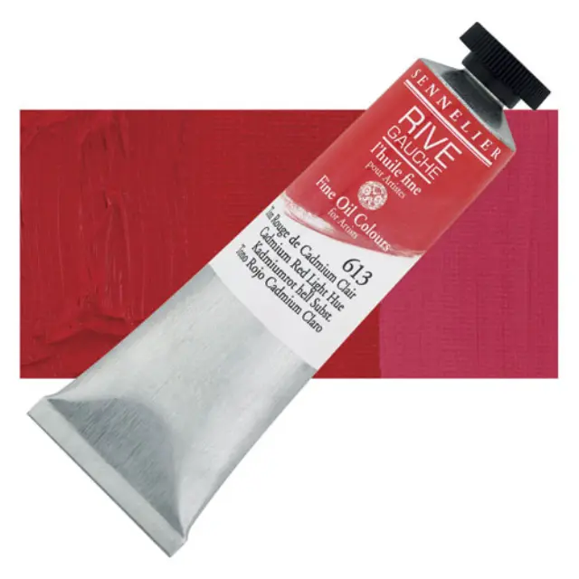 Sennelier Λάδι Rive Gauche 613 Cadmium Red Light Hue - 40ml