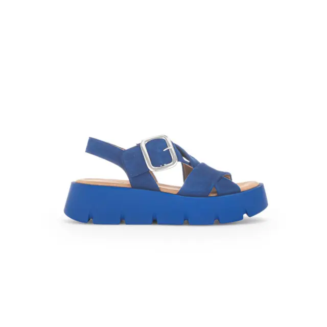 Gabor Πέδιλα Γυναικείο δέρμα Nubuck Μπλέ GAB/44752 36-SAPHIR - 36