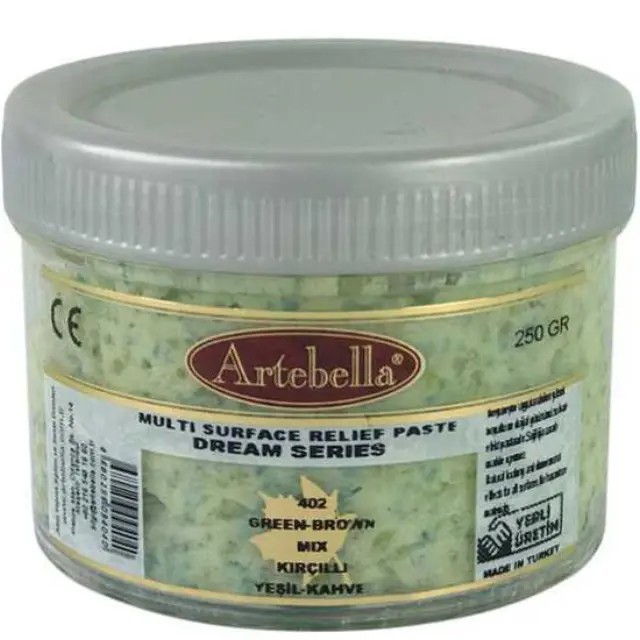 Artebella Πάστα Relief Dream Series 402 Green-Brown Marshmallow - 250gr