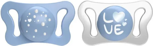 Chicco Πιπίλες Micro PhysioForma Σιέλ Για 0-2 Μηνών 2τμχ