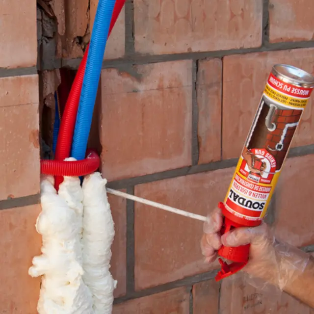 SOUDAL Genius Αφρός Πολυουρεθάνης (PU) Χειρός 600ml 3