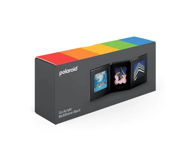 Κορνίζα 3 Θέσεων Polaroid Go με διαστάσεις 22x0.6x7.6cm - Black 6409 3