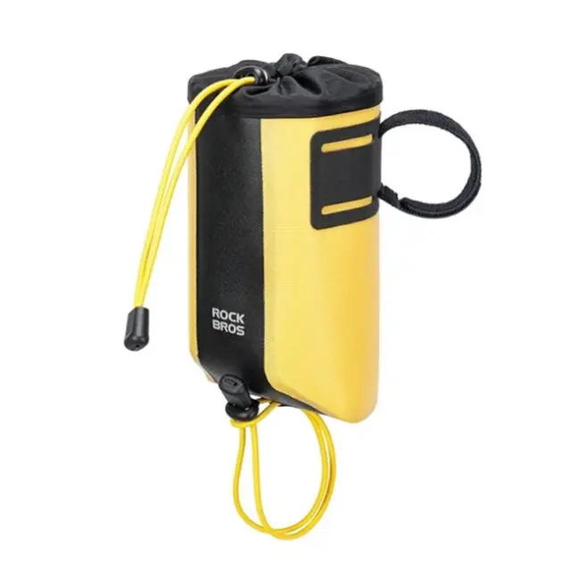 Rockbros AS-162 Waterproof Handlebar Bottle Bag Yellow