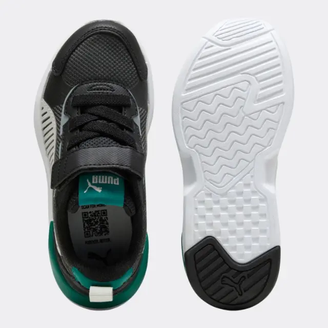 Puma X-Ray 3 LT AC (PS) (401494-05) - Μαύρο-Πράσινο 3