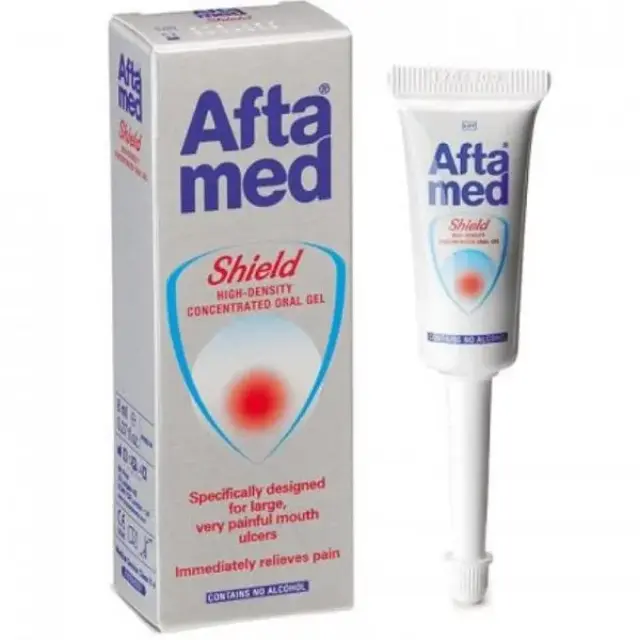 Aftamed Shield Oral Gel Στοματικό Τζελ 8 ml
