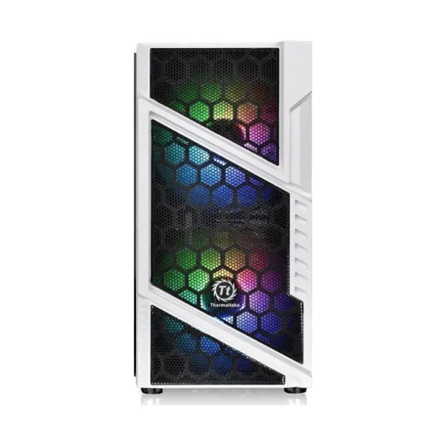 Thermaltake PC Case Commander C31 Tempered Glass ARGB Snow Edition ATX Midi Tower White (CA-1N2-00M6WN-00) 3