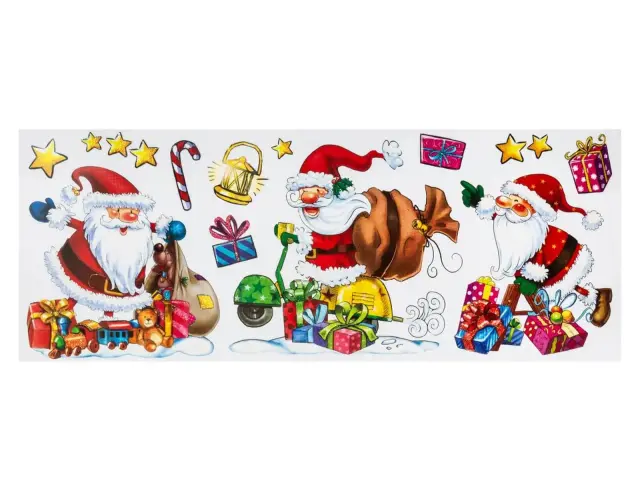 Χριστουγεννιάτικα Αυτοκόλλητα Fééric Lights & Christmas για παράθυρα, σε 4 επιλογές σχεδίων 162594 3
