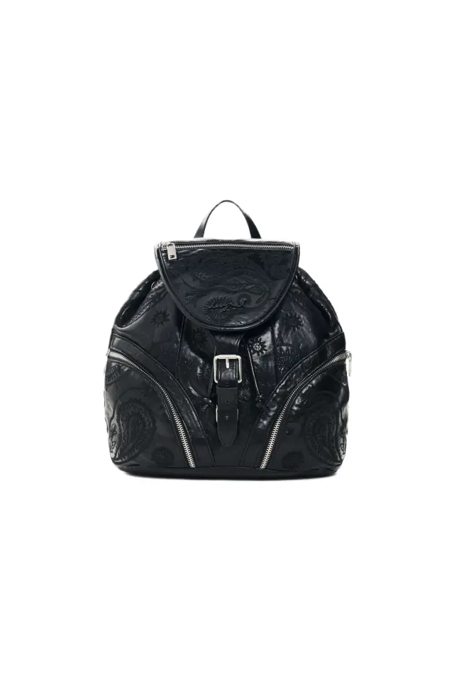 Desigual - Γυναικεία Τσάντα Πλάτης Siroco Tula Mini Straight 26WAKP06-2000 Μαύρο
