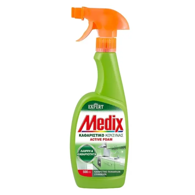 Medix Expert Καθαριστικό Κουζίνας Active Foam 500ml