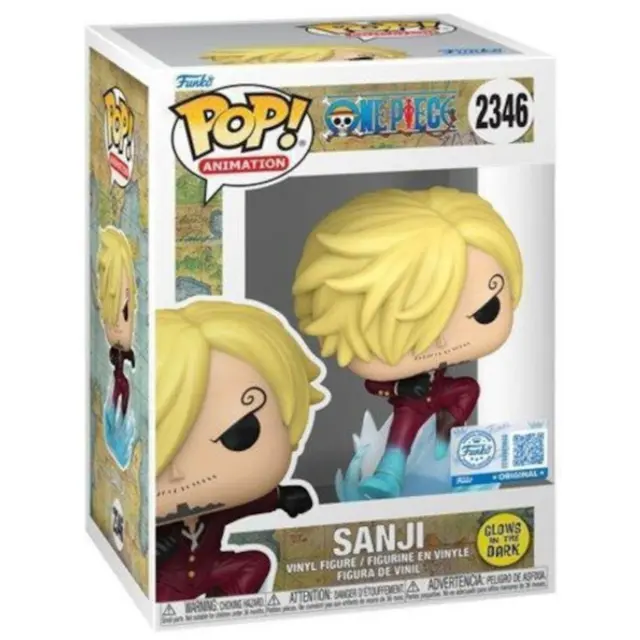 Φιγούρα Funko Pop! Animation: One Piece - Sanji (Glows in The Dark) (Special Edition) #2346 Vinyl Figure 2