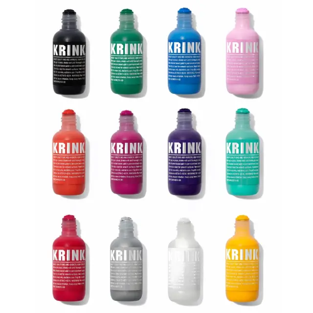 KRINK Squeeze Paint Marker 10 K-60 White 3