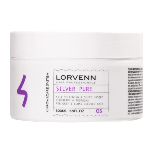 Lorvenn Silver Pure Masque 500ml