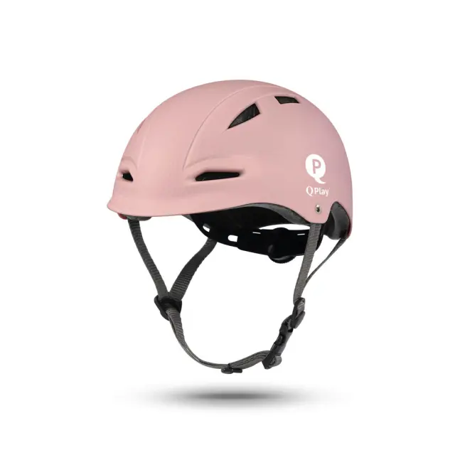 QPlay Παιδικό Κράνος Mambo Coral Pink Small 46-54cm