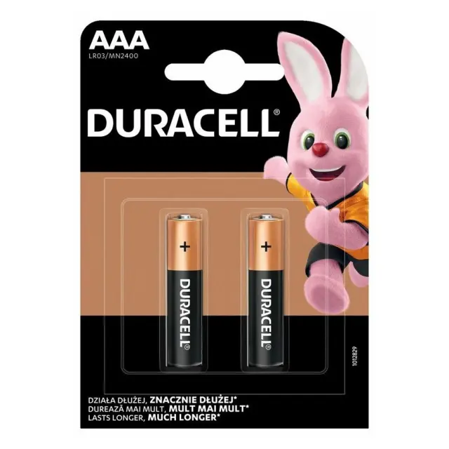 DURACELL Basic AAA 2 τεμάχια αλκαλικές μπαταρίες