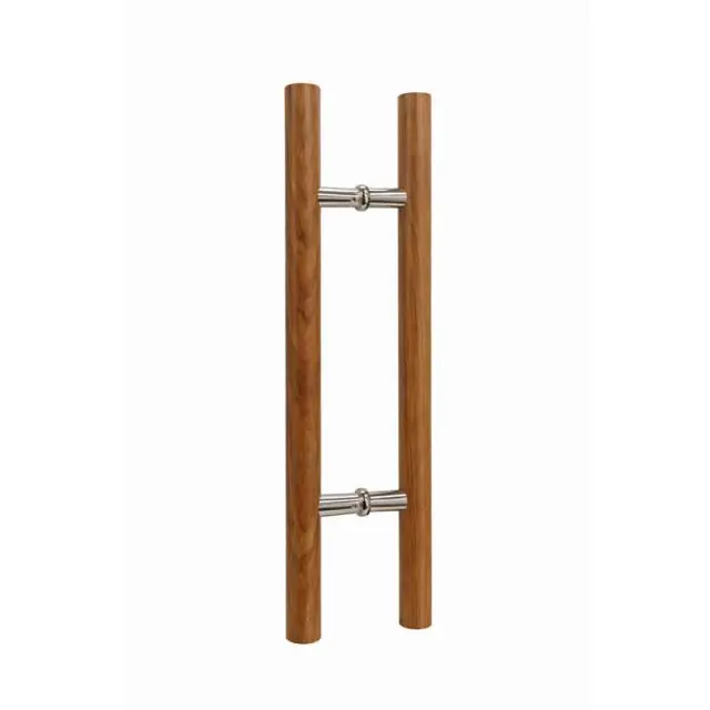 Λαβή Πόρτας Αλουμινίου με Σχέδιο Ξύλου 59.7cm – Aluminum Door Handle Wood Effect 022064 3