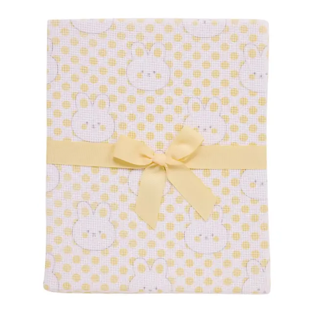 Κουβέρτα Αγκαλιάς 75x100 Das Home 4961 Yellow 100% βαμβακερό