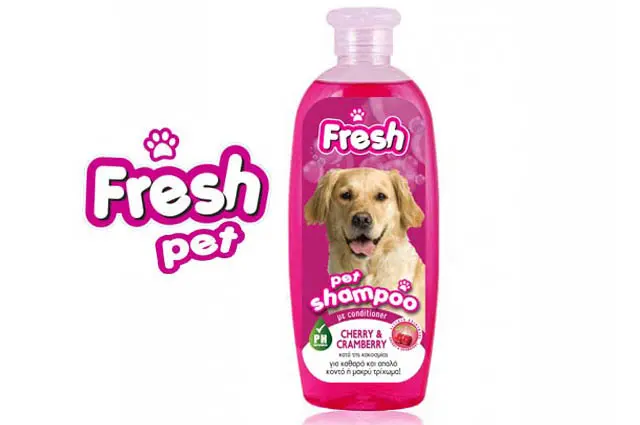 Fresh Pet Σαμπουάν Cherry-Cramberry 400ml