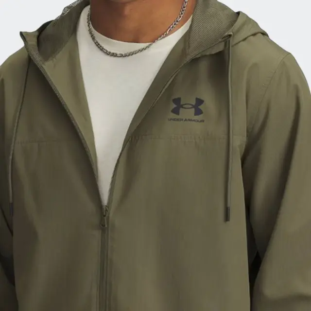 Under Armour Men's Rival Woven Windbreaker Λαδί 1390149-390 (Under Armour) - Medium 3