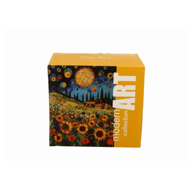 Duo gift Modern Art Πορσελάνινη Κούπα 450ml: Sunflowers 3