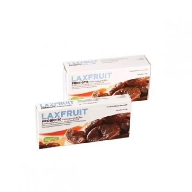 FADOPHARM Laxfruit Probiotic Μασώμενοι Κύβοι για τη σωστή λειτουργία του εντέρου 20 κύβοι X 12gr