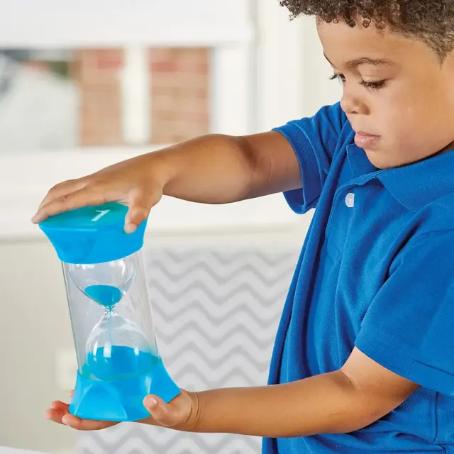 hand2mind Κλεψύδρα Jumbo Sand Timer – 1 Λεπτό 93066 2