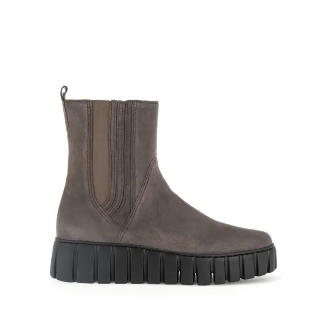 Gabor Μποτάκια Γυναικείο δέρμα Nubuck Γκρί GAB/36481 001-MOHAIR - 40