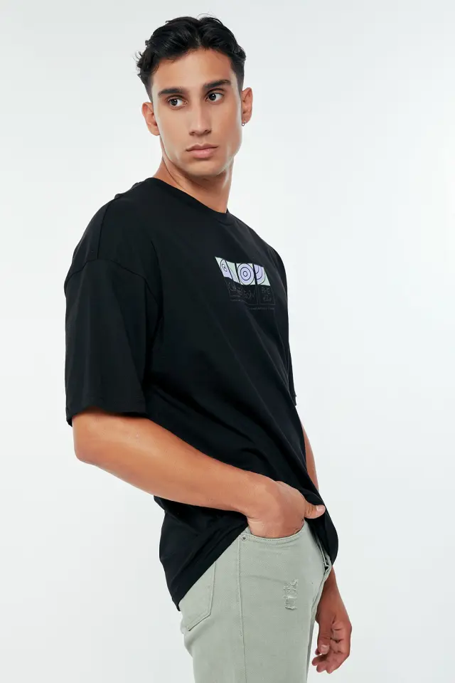 T-Shirt Βαμβακερό Chameleon Λευκό 2