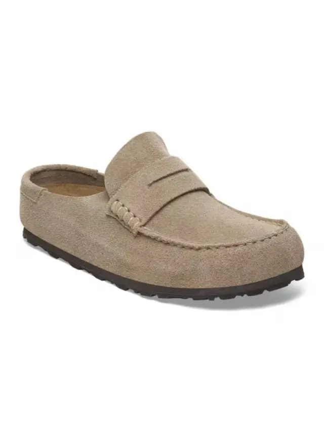 Birkenstock Σαμπώ Ανδρικό δέρμα suede Μπεζ BIR/NAPLES 1029675 TAUPE 2