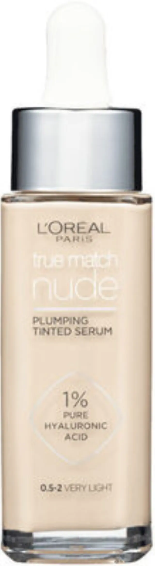 L'Oreal Paris True Match Nude Plumping Tinted Serum 0.5-2 Very Light 30ml