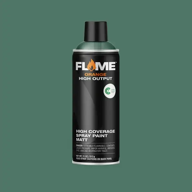 Flame Orange Spray Paint 400ml FO-610 Sage Dark