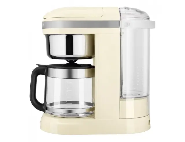 Καφετιέρα Φίλτρου KitchenAid Drip Coffee 5KCM1209EAC με αυτόματο προγραμματισμό, ισχύ 1100W και χωρητικότητα 1.7L - Almond Cream5KCM1209EAC 3