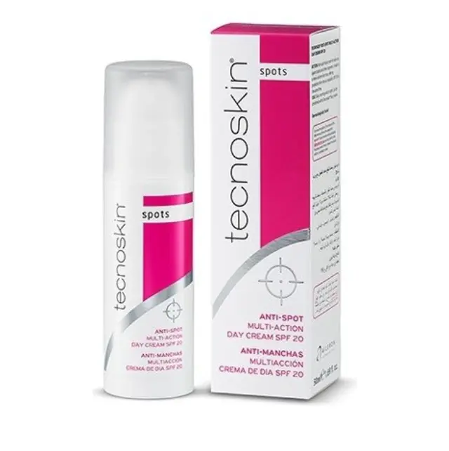TECNOSKIN Anti Spot Multiaction Day Cream SPF20, Ενυδατική Κρέμα Κατά των Κηλίδων 50ml
