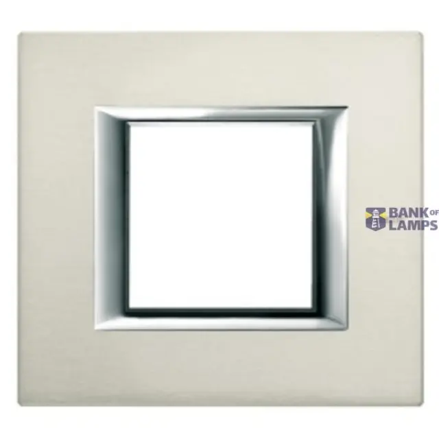 COVER PL.2M BRUSHED ALU.
