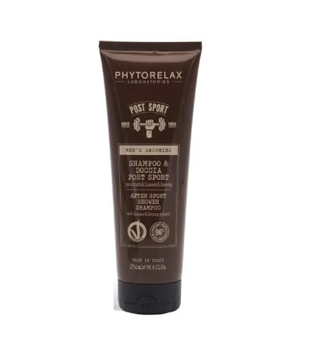 Phytorelax Men's Grooming After Sport Shower Shampoo Ανδρικό Αφρόλουτρο και Σαμπουάν, 250ml