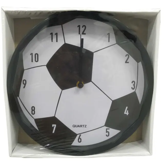 Ρολόι τοίχου - Soccer - XH-6629 - 166290 - Black 2