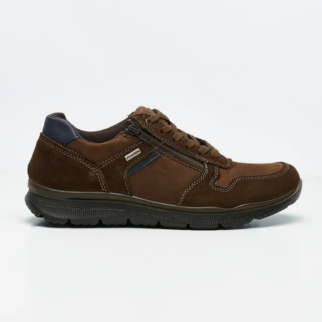 Imac Sneakers Ανδρικό δέρμα/δέρμα Nubuck Καφέ IMA/253148 T MORO