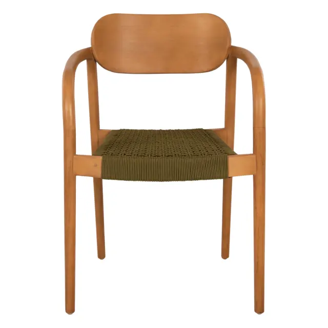 ΠΟΛΥΘΡΟΝΑ FB99636.05 ΞΥΛΟ TEAK ΦΥΣΙΚΟ & ΠΡΑΣΙΝΟ ΣΧΟΙΝΙ 55x54x80Yεκ. 3